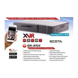 XVR 4 Kanal Kamera Kayıt Cihazı KD-8104S