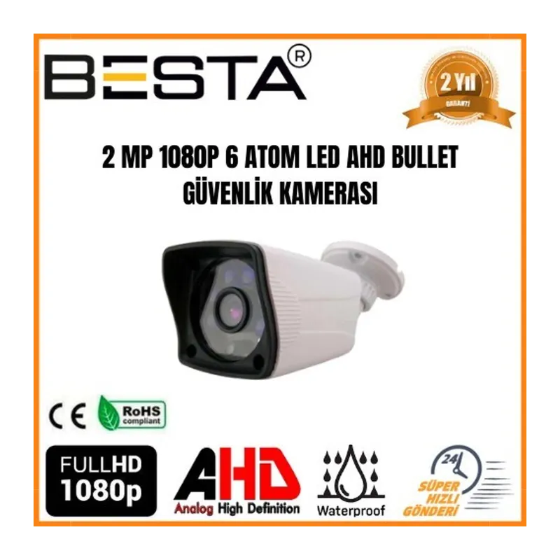 2MP Ahd 1080P Güvenlik Kamerası KD-9138