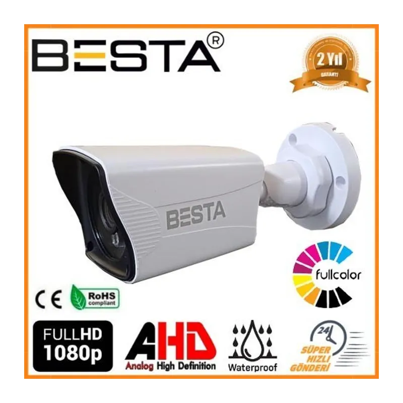 2MP Ahd Warm Led 1080P Güvenlik Kamerası KD-9139