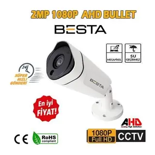 2MP Ahd 1080P Metal Kasa Güvenlik Kamerası KD-9322