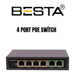 4 Port PoE Switch KD0420FL