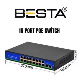 16 port PoE Switch KD1621GL