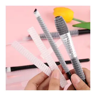 BUFFER® Makyaj Far Allık Kontür Eyeliner Fırça Malzemeleri Ürünleri Koruyucu File Kapak Örgü Kılıf S