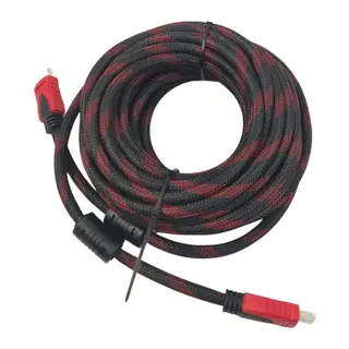 BUFFER® 10 Metre HDMI Kablosu HDTV Bilgisayar Uydu Görüntü Ses Full HD Sargılı Görüntü Aktarma Kablosu