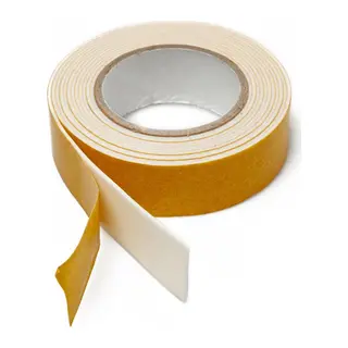 BUFFER® Çok Amaçlı Tüm Yüzeylerde Kullanıma Uygun Beyaz Çift Taraflı Köpük Sünger Montaj Bant