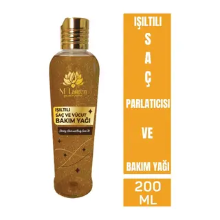 Işıltılı Saç Parlatıcısı Ve Bakım Yağı 200 ml