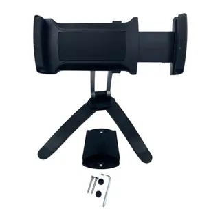 BUFFER® 360 Derece Dönebilen Mutfak Masaüstü Telefon Tablet Tutucu Ayarlanabilir Esnek Ayaklı Metal