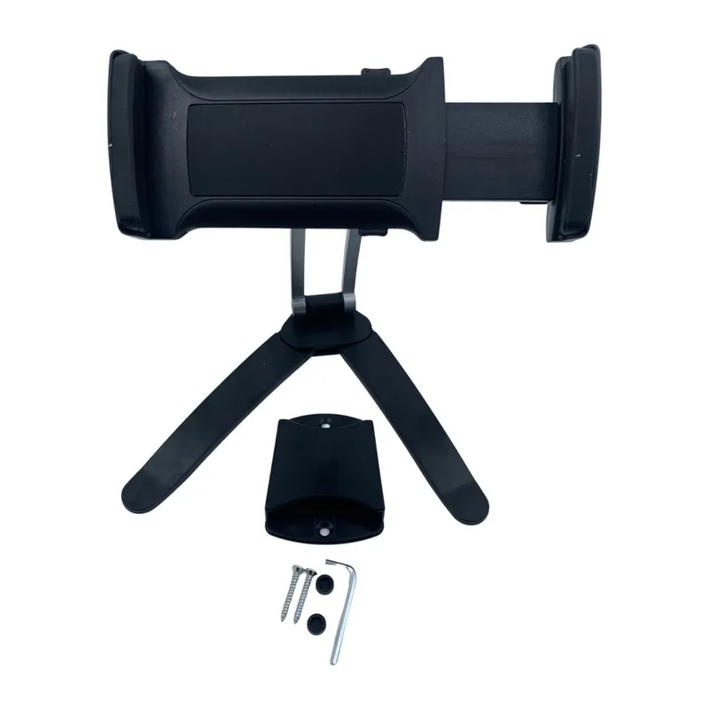 TrdStore® 360 Derece Dönebilen Mutfak Masaüstü Telefon Tablet Tutucu Ayarlanabilir Esnek Ayaklı Metal