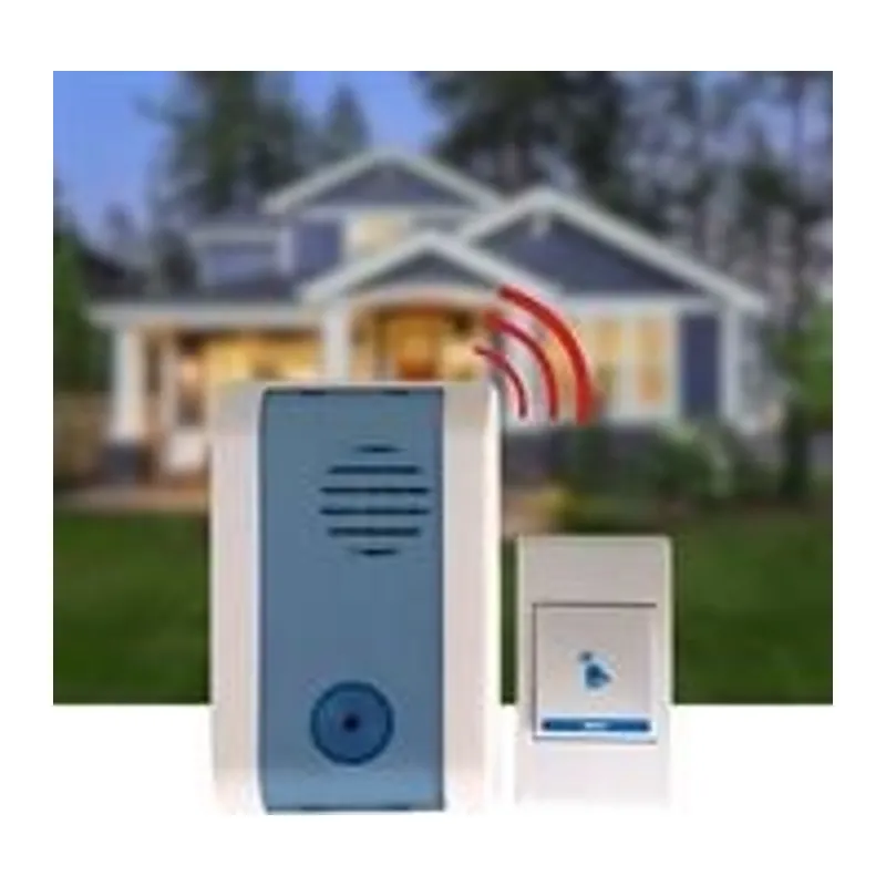 BUFFER® Wireless Bağlantılı Ev, Ofis, Daire veya Bahçe Kapıları İçin Kablosuz Kapı Zili