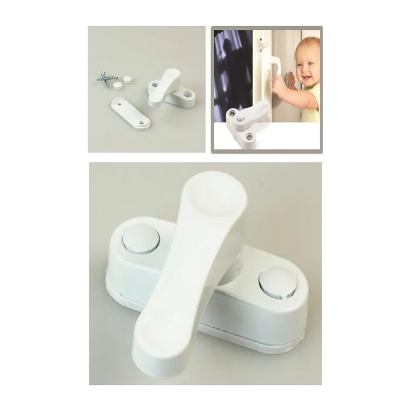 TrdStore® PVC Pimapen Pencere Cam Balkon Kapısı Güvenli Emniyet Kilidi