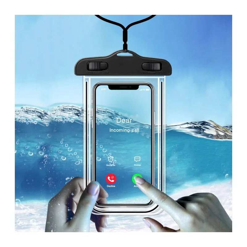 BUFFER® Bisiklete Takılan Su ve Yağmur Gerirmez Telefon Kılıfı Universal