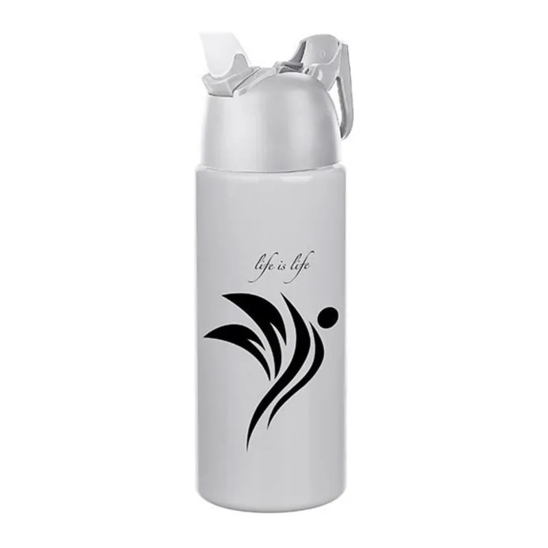 TrdStore® Kilitlenebilen Matara Güvenlikli Suluk Sporcu Matarası Spor Su Şişesi İçecek Şişesi 700ml