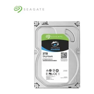 Seagate SkyHawk ST3000VX010 3 TB 3.5" 5900 RPM 64 MB SATA 3 GÜVENLİK DİSKİ
