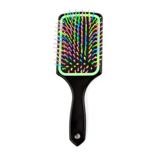 BUFFER® Saç Açıcı Pratik Renkli Uçlu Plastik Saç Fırçası Tarağı Ergonomik Tarak