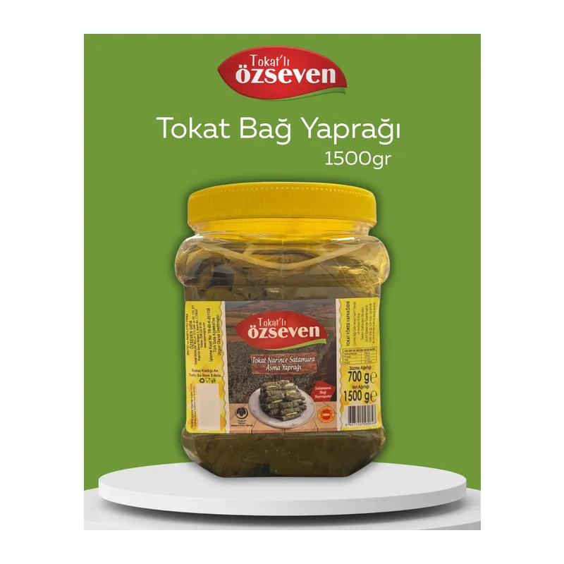 Tokat'lı Özseven Bağ Yaprağı 1,5kg