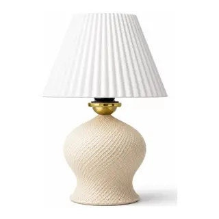 Luxury Tasarımlı Abajur – Yatak Odası Ve Çocuk Odası İçin Dekoratif Aydınlatma 31x45 Cm Alt Krem