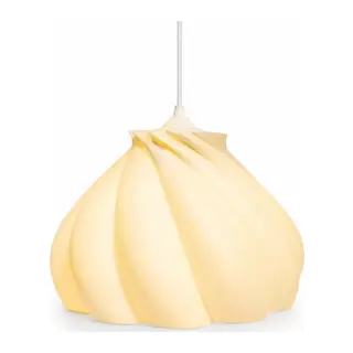 Pumpkin Tekli Avize Yatak Odası Mutfak Sarkıt Avize – Salon Ve Oturma Odası Aydınlatması 25x25 Cm Krem