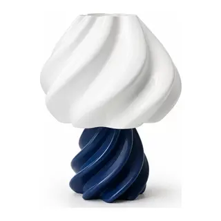 Pumpkin Abajur Yatak Odası Çocuk Odası Aydınlatması 22 Cm Lacivert