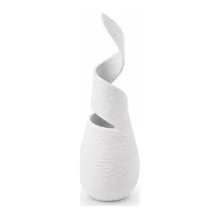 Sarmal Beton Dekorati̇f Vazo 3d Beyaz