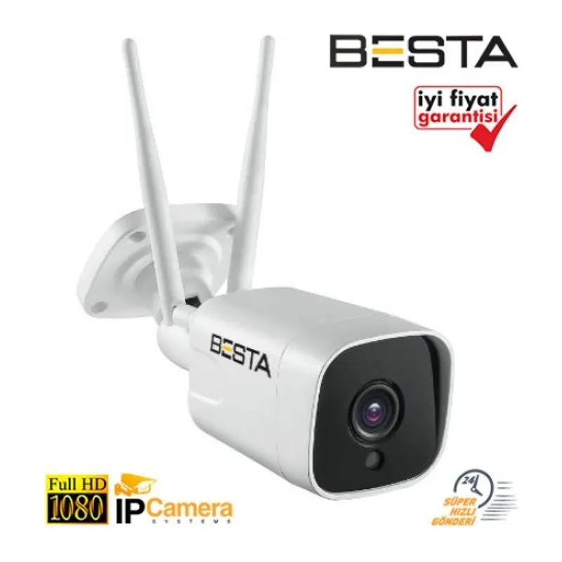 2MP DIŞ MEKAN WİRELESS KABLOSUZ GÜVENLİK KAMERASI WF60