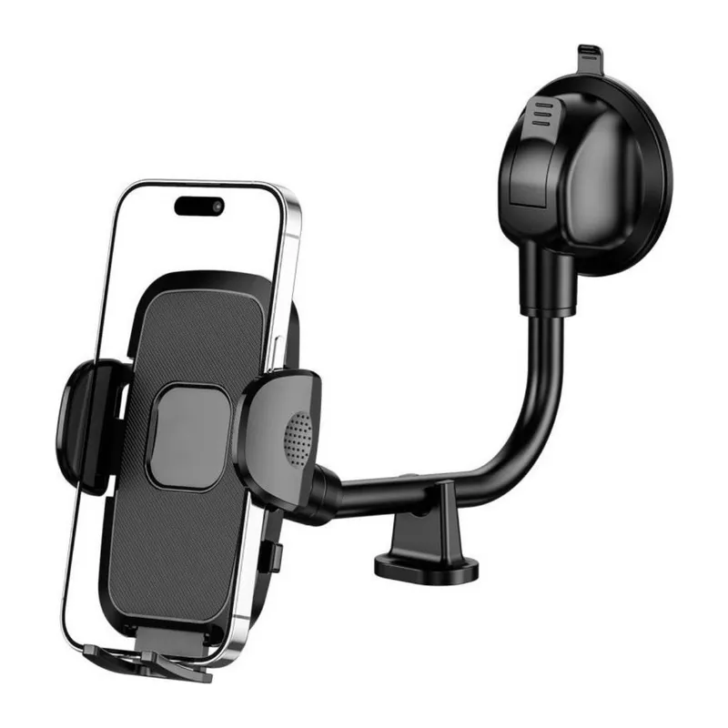 BUFFER® Ayarlanabilir Vakum Kilitli Cam Ve Torpidoya Takılabilen Telefon Tutucu