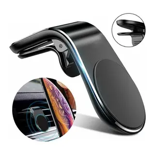 BUFFER ® Havalanndırma Izgarasına Takılabilen Mandallı Mıknatıslı Oto Araç Içi Manyetik Telefon Tutucu