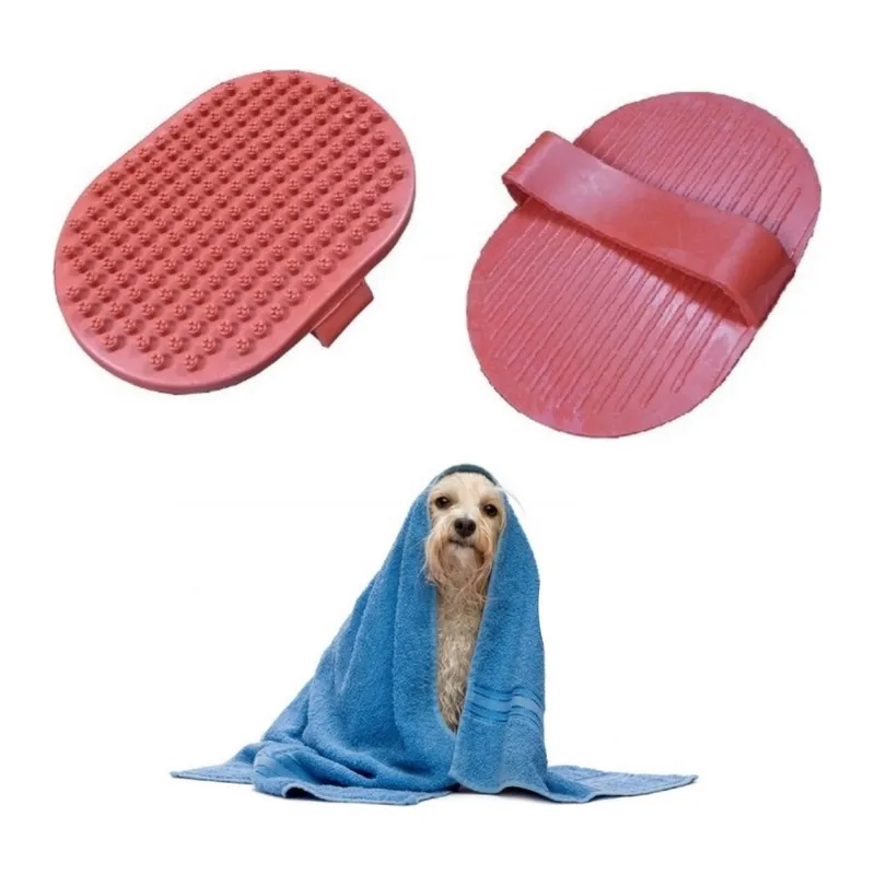 BUFFER® Ergonomik Masajlı Evcil Hayvan Kedi Köpek Yıkama Fırçası Aparatı